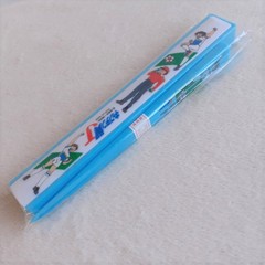 Captain Tsubasa J Hashi Kid Chopsticks+Box Baguettes Japan 90s Official Item NEW
