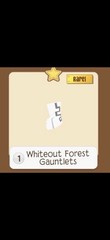 Whiteout Forest Gauntlets Rare In-Game Item – Digital Collectible Collectibles