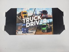 Game Stop Display Poster Box Truck Driver 12in x 9in x 2in