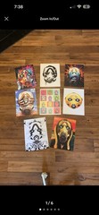 Borderlands 3 Psycho Art – Complete Set of 7 prints (PAX 2019 Gearbox Promo)-NEW
