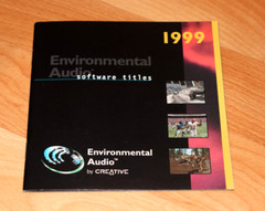 1999 Vintage Gaming Promo Ad Mini Booklet Croc 2 Deus Ex Thief The Dark Project