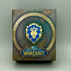 2015 Blizzard World of Warcraft 10th Anniversary Alliance Lion Head Silver Ring