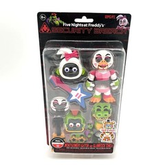 Five Nights At Freddys Montgomery Gator & Glamrock Chica Snaps Figure Funko FNAF