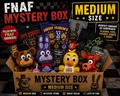 FNAF Five Nights at Freddy’s Mystery Box Medium Size Freddy 2024