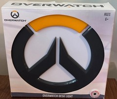 Overwatch Desk Light Stand Night Light & USB Blizzard Entertainment Blizzcon New