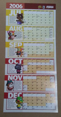 Nintendo Power 2006 ANIMAL CROSSING 10.5×22 Dual-Sided Promo Insert Poster