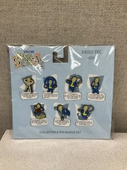 FALLOUT 76 Vault-Tec Collectible Vault-Boy Pin Badge Set