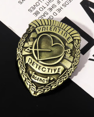 Fallout Valentine Detective Agency Enamel Pin Hat Backpack Badge Brooch Lapel