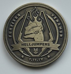 Halo Infinite Helljumpers I.II.IV Fortiter Venamur Developer Coin / Token