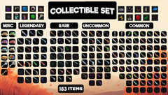 Murder Mystery 2 – Collectible Set 183 items Full Bundle (Cheapest in MM2) ✅
