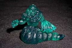 Wicked Worm Beast Keshi Rubber Eraser Figure Yugioh Konami