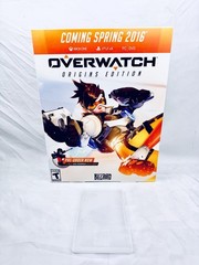2015 GameStop In-Store Promo, Overwatch Origins Preorder Oversized Advertisement