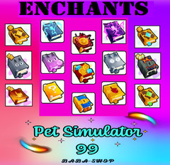 Roblox – PET SIMULATOR 99 – Enchants – PS99 – Fast and Cheap