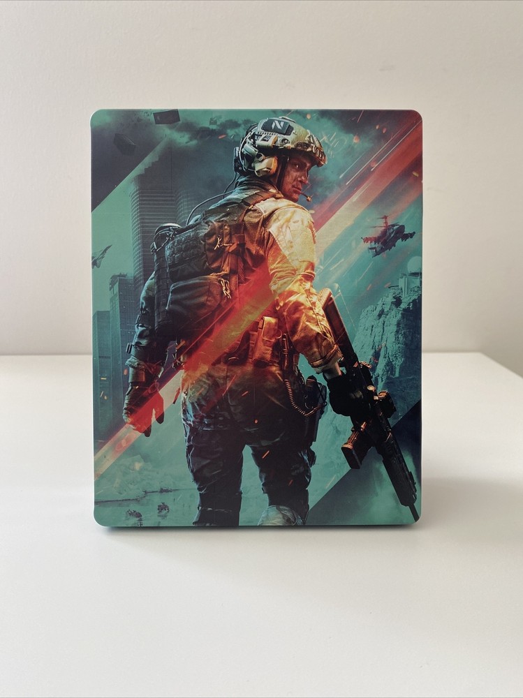 Battlefield 2042 Exclusive Steelbook Case (No Game Disc) Lot x3