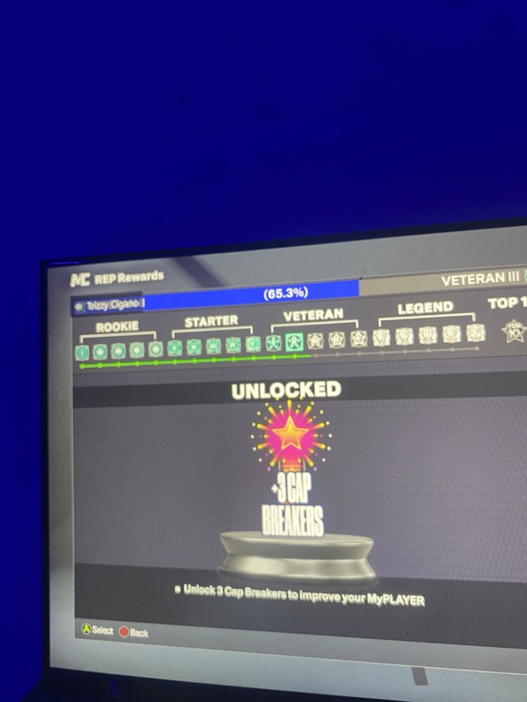 NBA 2k26 vet 2 account 70% to vet3 has every comp 5s and 3s build and a good w%