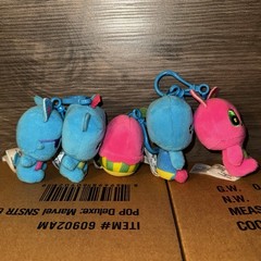 Five Nights at Freddy’s Funko Mystery Mini Blacklight Plush Keychains Lot FNaF