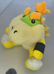 RARE San-Ei Super Mario Bowser Jr. Plush SE601-186 2009-2011 Japan Import