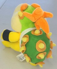 RARE San-Ei Super Mario Bowser Jr. Plush SE601-186 2009-2011 Japan Import