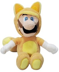 Luigi Cat Super Mario 3D Land 2013 Plush 10″ Stuffed Toy