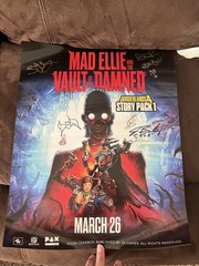 Pax East signed Borderlands Poster