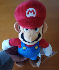 Super Mario Bros- Mario Doll – 9in Plush Doll