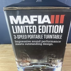 Mafia III Limited Edition 3-speed Portable Turn Table