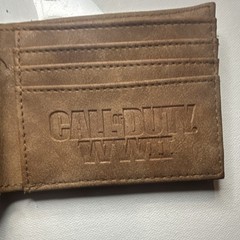 Call of Duty WWII Wallet ID Window & Multiple Card Slots Video Game Merchandise