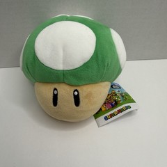 Super Mario 1-Up Mushroom Plush 5” Club Mocchi Nintendo New w/ Tags