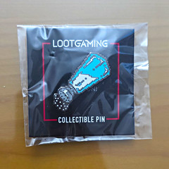 Loot Gaming Loot Crate Gaming Pixel Art Salt Shaker Collectible Pin
