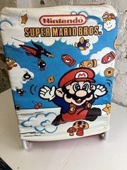 Collectible 1989 RARE RED COLOR VINTAGE Nintendo Gaming Chair Super Mario Bros