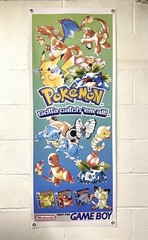 Pokemon Gameboy Banner 20”x48” Display Poster Nintendo Pokémon