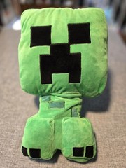 Minecraft Creeper Plush Pillow Toy Video Game Merchandise