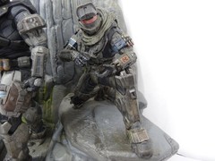 Halo Reach Legendary Edition Bungie Microsoft Statue set from XBOX 360