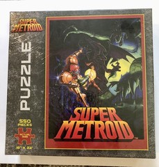 Sealed Super Metroid SNES Jigsaw Puzzle Gamestop NEW 550 Pieces 18″ x 24″