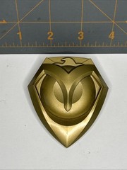 Overwatch McCree Cassidy Metal Badge Rare Die Cast Cosplay Costume Accessory