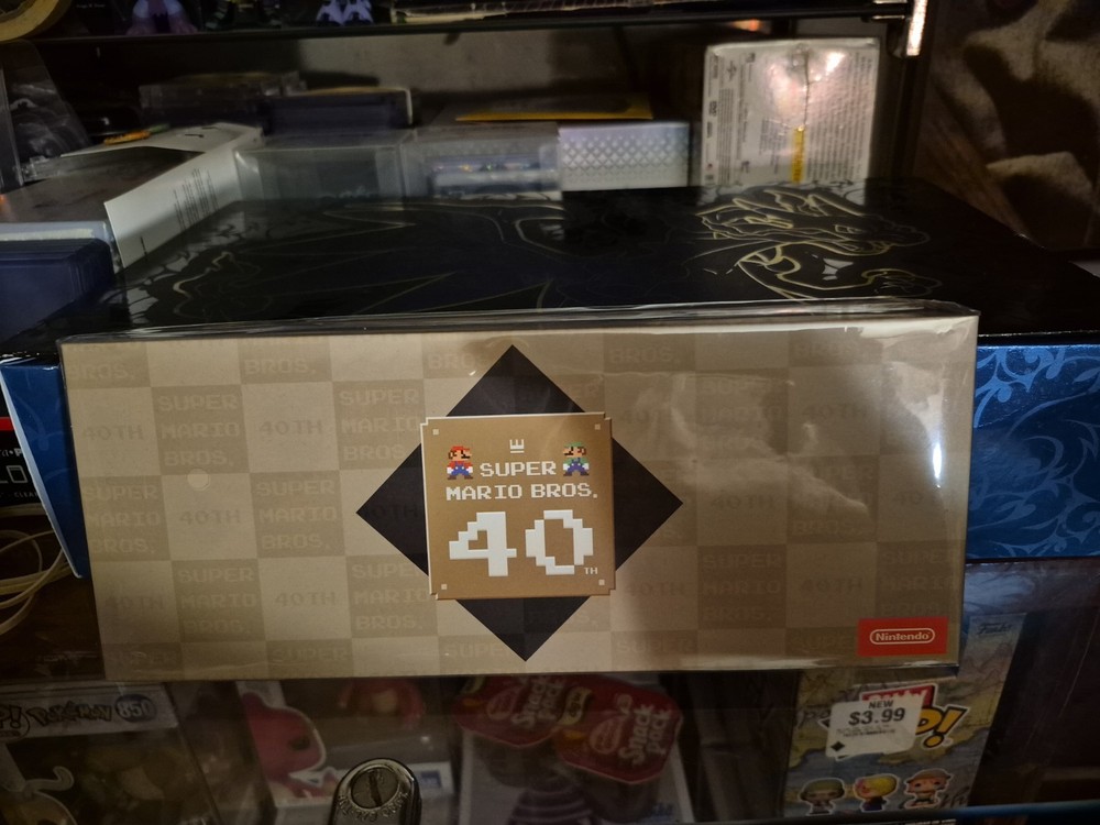 Super Mario Bros 40th Anniversary Pin Set Collection Brand new sealed