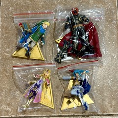 Zelda Musou Hyrule Warriors Stand Figure Set of 4 Japan Import Link Zelda Lana