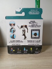4″ GOLD TROPHY SAMUS + MORPH BALL 3-PK World of Nintendo Phazon Suit Metallic