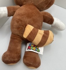 Super Mario 3D Land RACCOON MARIO Plush Little Buddy Sanei 2023 11” Nintendo