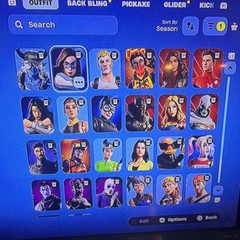 Epic Games Fortnite Cosmetics Black Panther Harley Quinn Moon Knight Collection