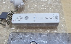 Kyoto Nintendo Museum Japan Exclusive Wii Remote Nun Chuk Controller Keychain