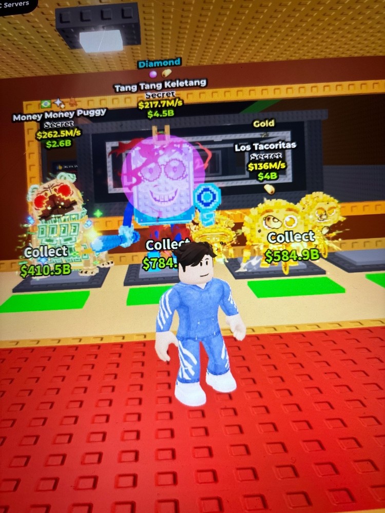 Roblox 19830 Celebrity Core Figure money money piggy and tang tang Keletang a