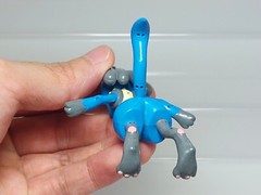 Pokemon the Movie Lucario (Poseable) Figure Movic 2005 Japan J07 3in