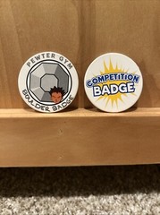 Pokémon League Summer Training Tour 1999 Badges. Vintage