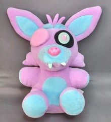 FNAF Funko Plush Spring Colorway Foxy Blue Pink 8″ Plush Doll Stuffed Fox EUC