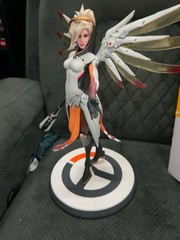 Official Blizzard Overwatch Mercy Statue 1/6 Figure Complete Box