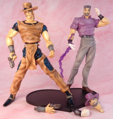 Joseph Joestar & Hol Horse Figure ARTFX Kotobukiya 2001 Jojo’s Bizarre Adventure