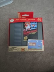 Super Mario Bros Video Game Jigsaw Puzzle 250pc Nintendo Gray Cartridge Tin Case
