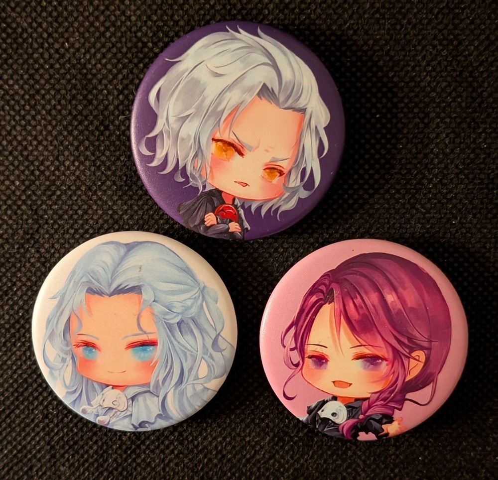 Unofficial FFXIV Final Fantasy XIV 14 Endwalker Hades Hythlodaeus Venat Badges