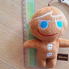Cookie Run Kingdom GINGER BRAVE Official Plush Doll 13cm Korea 2013 Keychain Toy